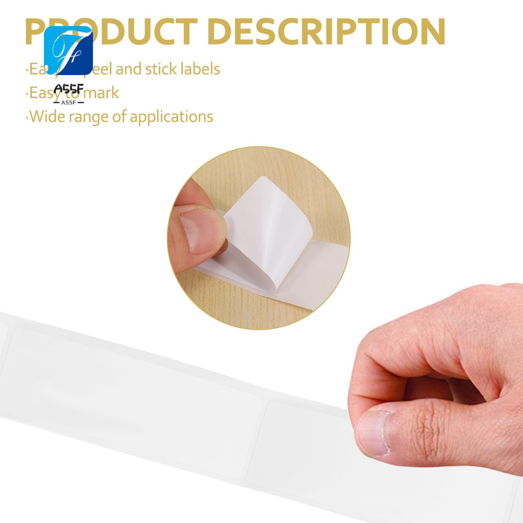 Food Storage Labels - A55F-Verwijderbare vriezerlabels 1 x 3 inch