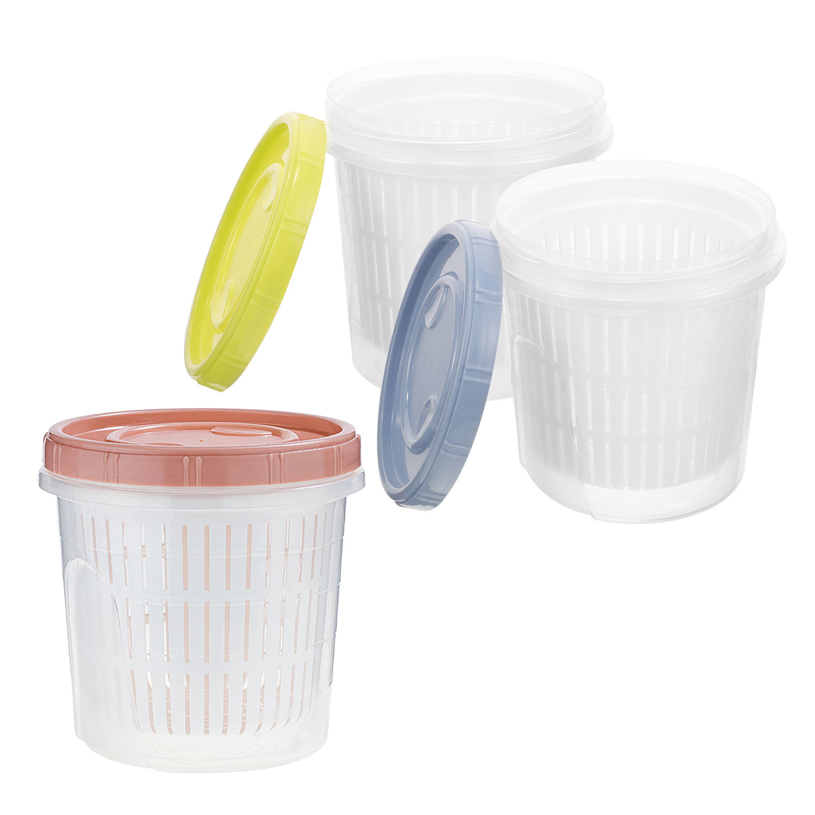 Food Storage Containers - 3 stuks: afgesloten bewaarpot voor augurken,