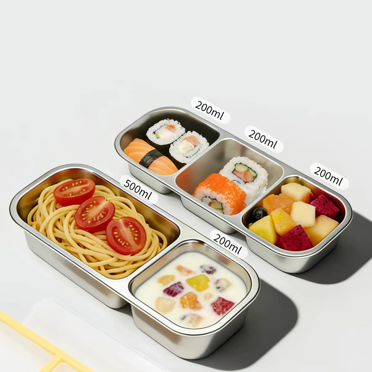 Roestvrijstalen voedselopslagc - Food Storage Meals recensie en prijs