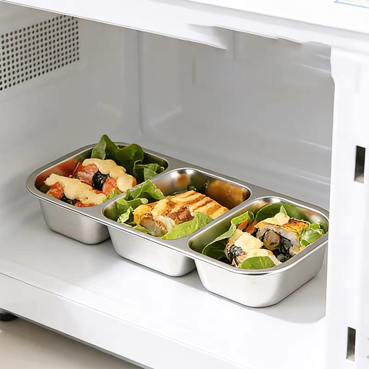 Roestvrijstalen voedselopslagc - Food Storage Meals recensie en prijs