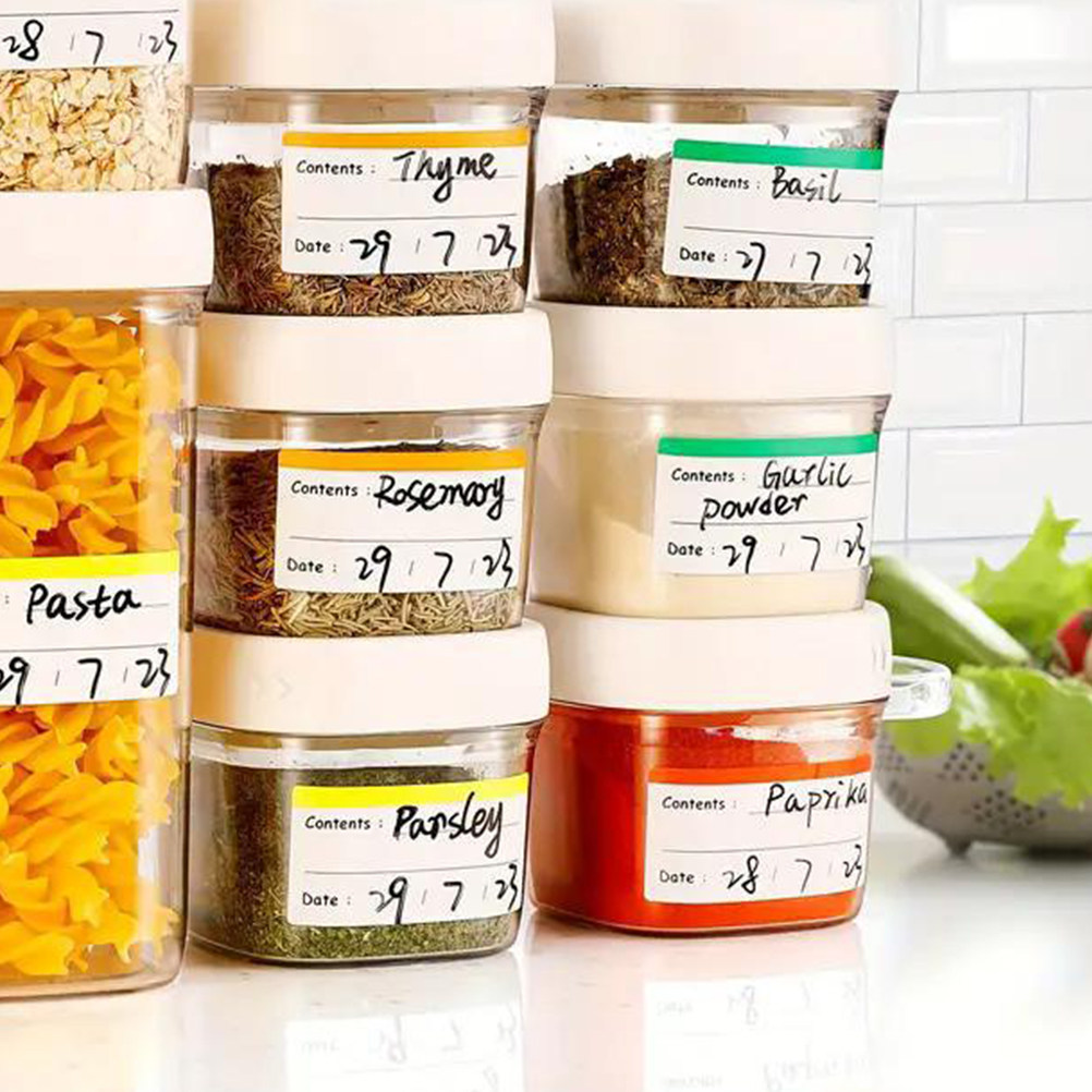 300 stuks voedselbewaarsticker - Food Storage Labels recensie en prijs