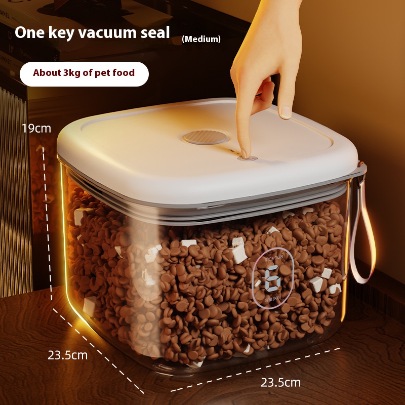 Opbergemmer voor kattenvoer, v - Food Storage Containers recensie en prijs