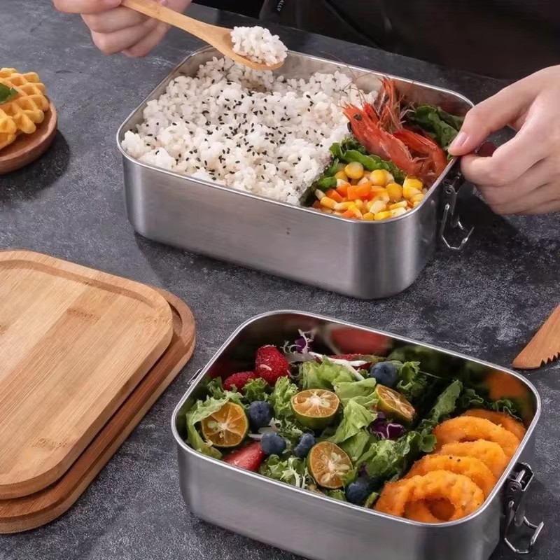Japanse bentobox met bamboe de - Food Storage Meals recensie en prijs