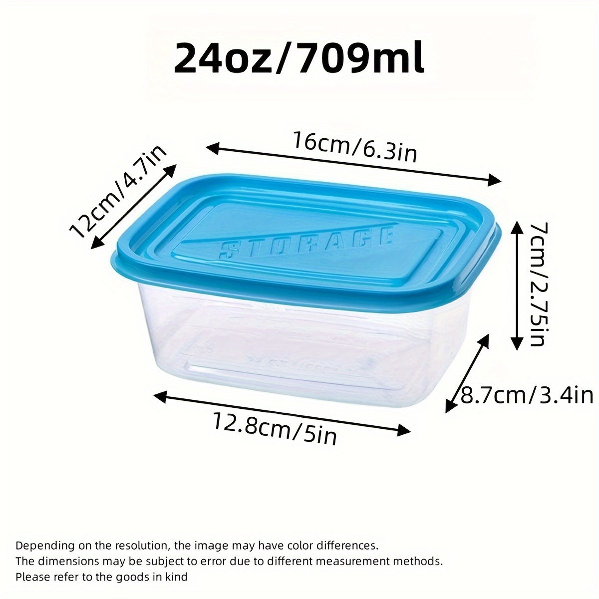 Een set van 6 transparante, st - Food Storage Meals recensie en prijs