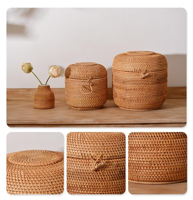 Handgeweven Rotan Thee Opbergd - Food Storage With Dividers recensie en prijs