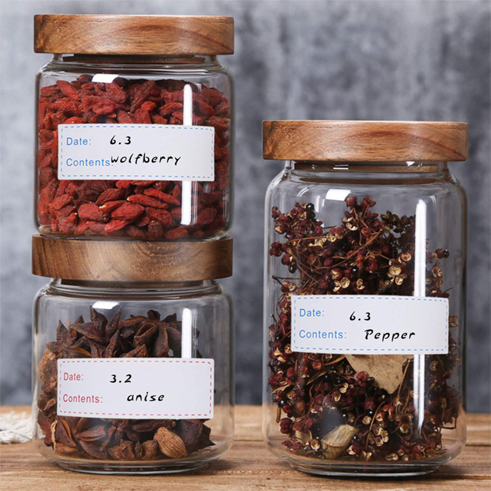 2 rollen rechthoekige etikette - Food Storage Labels recensie en prijs