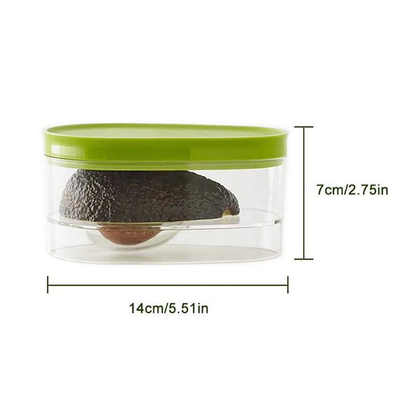 Avocado Voedsel Opbergdoos Spa - Food Storage With Dividers recensie en prijs