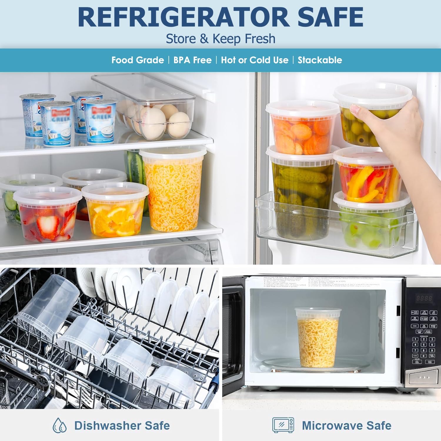 24 stks Deli Voedselopslagcont - Food Storage Meals recensie en prijs