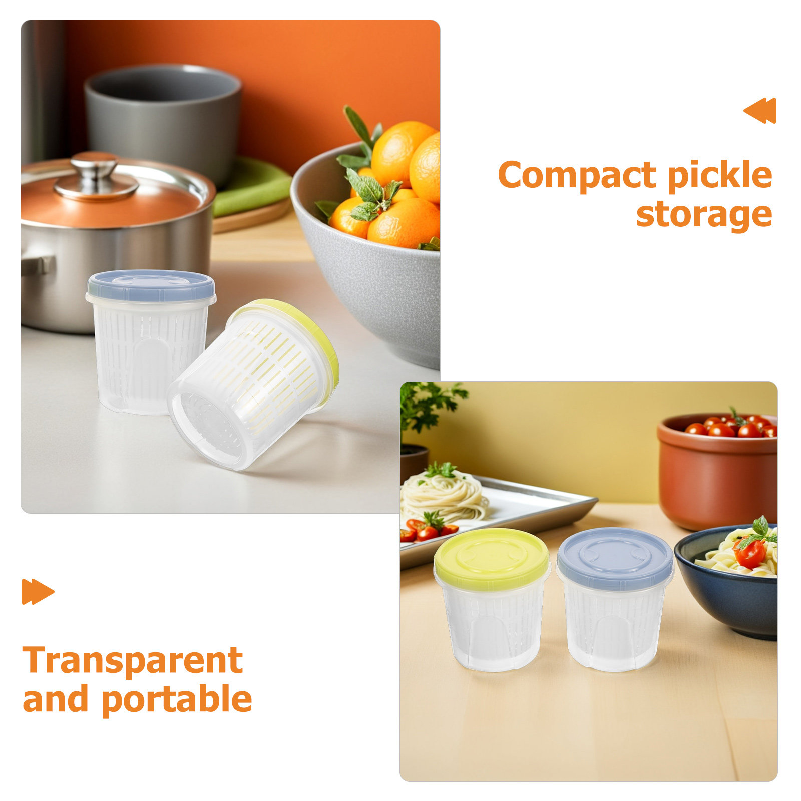 3 stuks: afgesloten bewaarpot  - Food Storage Containers recensie en prijs