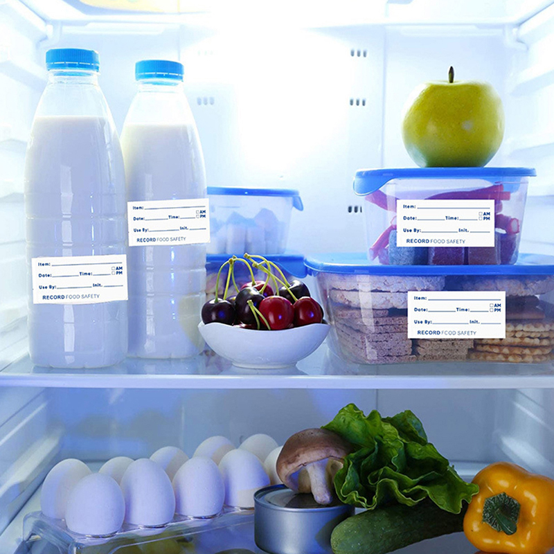 500 stuks/rol, zelfklevende, v - Food Storage Labels recensie en prijs